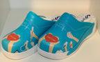 Saboti medicali ortopedici albastri, unisex - Model confort Dr. Cardio