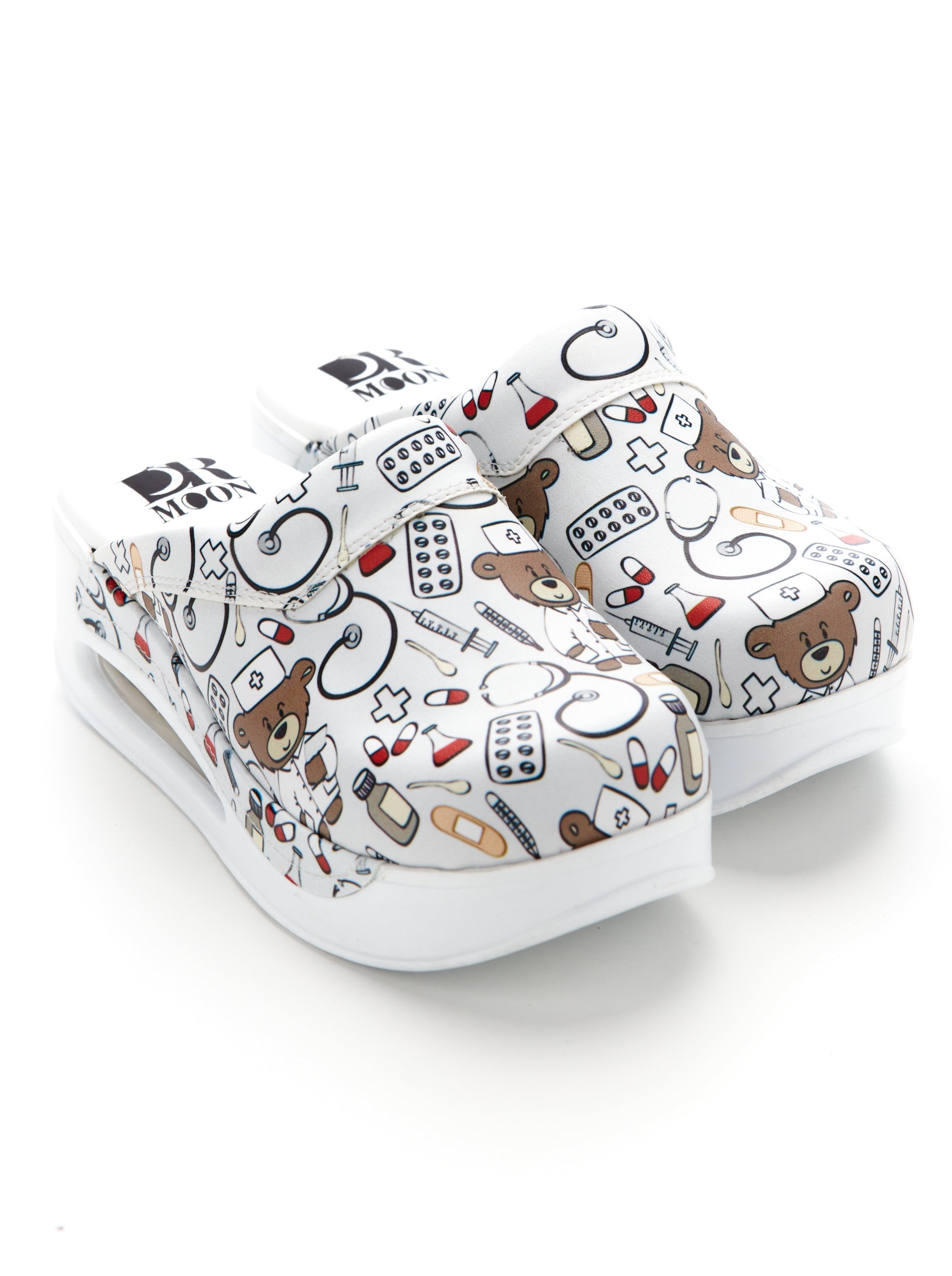 Saboti medicali ortopedici gri deschis, femei - Model Airmax Teddy Light Grey Imagine secundară a produsului