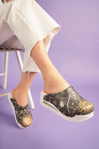 Saboti Medicali Ortopedici, Negri cu Imprimeu, Femei - Model Airmax Astrology