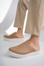 Saboti Ortopedici, Crem / Bej, Barbati - Model Comfort Flexi