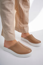 Saboti Ortopedici, Crem / Bej, Femei - Model Comfort Flexi