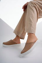Saboti Ortopedici, Crem / Bej, Femei - Model Comfort Flexi