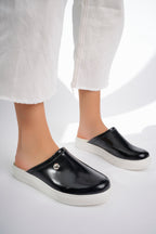 Saboti Ortopedici, Negru, Femei - Model Comfort Flexi