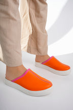 Saboți medicali ortopedici pentru femei - Comfort Flexi, Orange