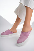 Saboti Ortopedici, Roz Pudra, Femei - Model Comfort Flexi